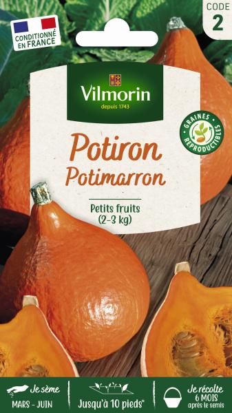 Potagères - Potiron Potimarron - face recto